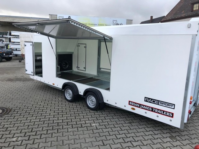 Brian James Race Sport, 340-5510, 5500 x 2100 mm, 3,0 to. 100 km/h, Seilw. - Remolque portavehículos: foto 3 Brian James Race Sport, 340-5510, 5500 x 2100 mm, 3,0 to. 100 km/h, Seilw. - Remolque portavehículos: foto 3
