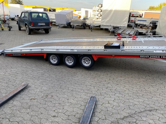 Brian James T6 Transporter, 230-6553, 5500 x 2220 mm, 3,5 to. kippbar mit Auffahrrampe - Remolque portavehículos: foto 5 Brian James T6 Transporter, 230-6553, 5500 x 2220 mm, 3,5 to. kippbar mit Auffahrrampe - Remolque portavehículos: foto 5