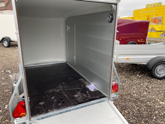 Remolque caja cerrada Cheval Liberte Debon C255 Alu +​ Türe 1300 kg, 100 km/h, 255x125x155cm: foto 9