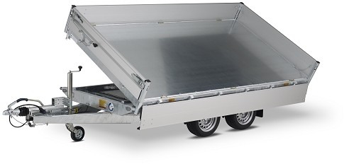 Hapert Cobalt 3-Seitenkipper HM-2 3050 x 1800 x 300 mm, ZG 2,7 to. E-Pumpe - Remolque volquete: foto 1 Hapert Cobalt 3-Seitenkipper HM-2 3050 x 1800 x 300 mm, ZG 2,7 to. E-Pumpe - Remolque volquete: foto 1