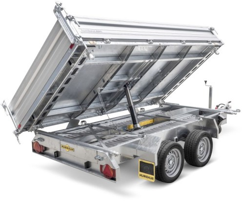 Humbaur 3-Seitenkipper HTK 3000.31 Alu, 3140 x 1750 x 350 mm, 3,0 to. - Remolque volquete: foto 1 Humbaur 3-Seitenkipper HTK 3000.31 Alu, 3140 x 1750 x 350 mm, 3,0 to. - Remolque volquete: foto 1