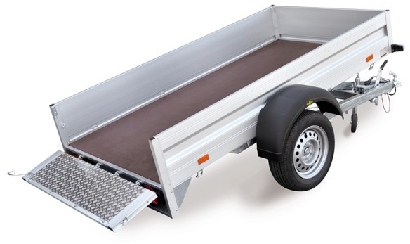 Humbaur HA 132513, 1300 kg kippbar, 2510 x 1310 x 350 mm - Remolque de coche: foto 5 Humbaur HA 132513, 1300 kg kippbar, 2510 x 1310 x 350 mm - Remolque de coche: foto 5