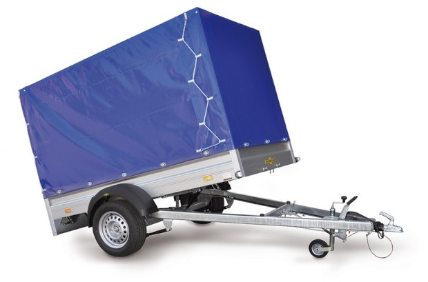 Humbaur HA 132513, 1300 kg kippbar, 2510 x 1310 x 350 mm - Remolque de coche: foto 2 Humbaur HA 132513, 1300 kg kippbar, 2510 x 1310 x 350 mm - Remolque de coche: foto 2