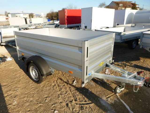 Humbaur HA 132513 mit KV und Bordwandaufsatz, 100 km/h 1300 kg, 2510 x 1310 x 350mm - Remolque de coche: foto 1 Humbaur HA 132513 mit KV und Bordwandaufsatz, 100 km/h 1300 kg, 2510 x 1310 x 350mm - Remolque de coche: foto 1