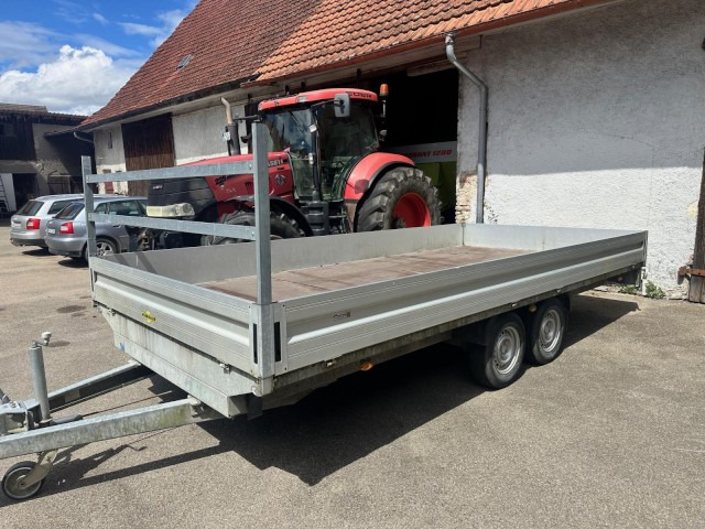 Humbaur HT 35 52 25 GR Hochlader 3,5 to. 5220 x 2470 x 350 mm - Remolque de coche: foto 3 Humbaur HT 35 52 25 GR Hochlader 3,5 to. 5220 x 2470 x 350 mm - Remolque de coche: foto 3