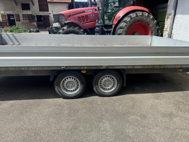 Humbaur HT 35 52 25 GR Hochlader 3,5 to. 5220 x 2470 x 350 mm - Remolque de coche: foto 5 Humbaur HT 35 52 25 GR Hochlader 3,5 to. 5220 x 2470 x 350 mm - Remolque de coche: foto 5