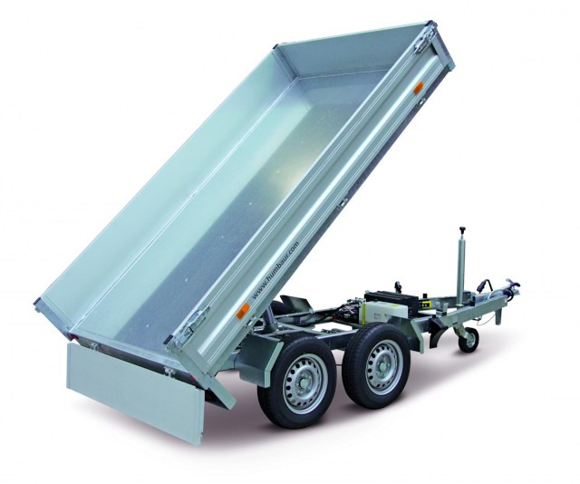 Humbaur HUK 272715 Heckkipper 2,7 t. 2680 x 1500 x 300mm - Remolque volquete: foto 2 Humbaur HUK 272715 Heckkipper 2,7 t. 2680 x 1500 x 300mm - Remolque volquete: foto 2