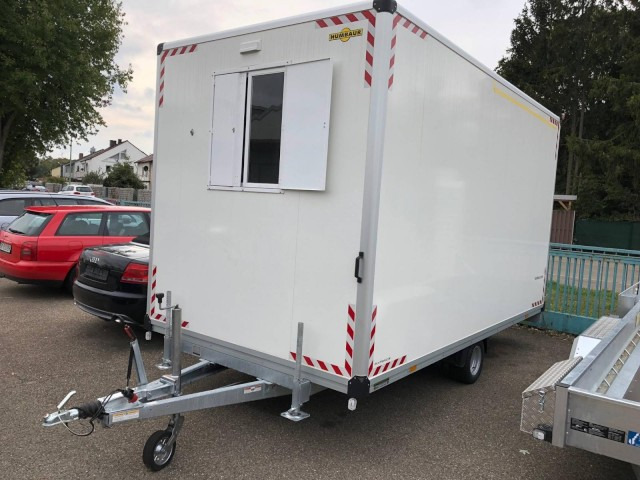 Humbaur Humbaur Bauwagen 15 42 22 -24 PF30, 4195 x 2130 x 2280 mm - Remolque de coche: foto 1 Humbaur Humbaur Bauwagen 15 42 22 -24 PF30, 4195 x 2130 x 2280 mm - Remolque de coche: foto 1