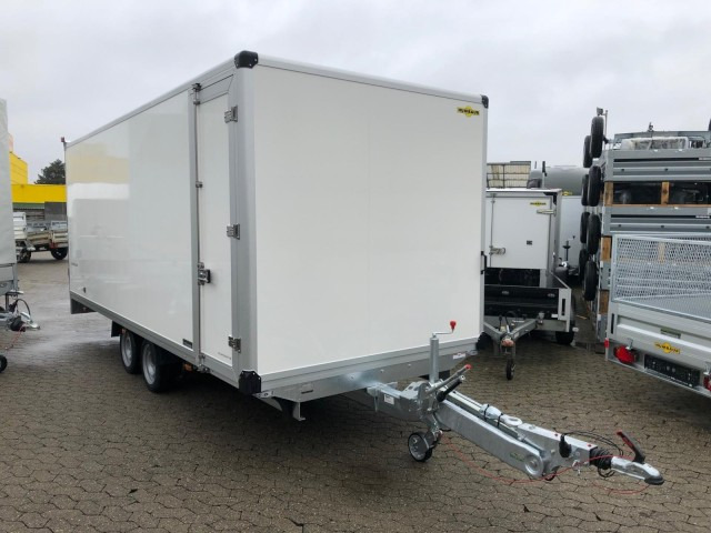 Humbaur Koffer HKN 25 52 21-20 PF30, 2,5 to. 5185x2030x1885 mm - Remolque caja cerrada: foto 1 Humbaur Koffer HKN 25 52 21-20 PF30, 2,5 to. 5185x2030x1885 mm - Remolque caja cerrada: foto 1