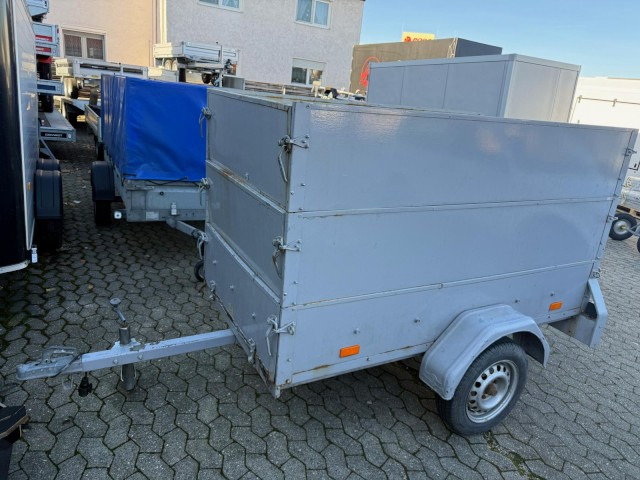 Humbaur Tieflader mit BW-Aufsatz 750 kg, 2050 x 1100 x 900 mm - Remolque de coche: foto 3 Humbaur Tieflader mit BW-Aufsatz 750 kg, 2050 x 1100 x 900 mm - Remolque de coche: foto 3
