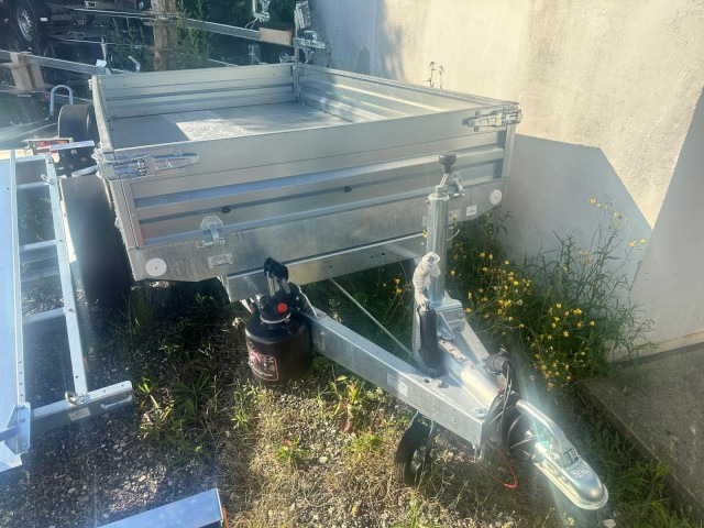 Neptun GN269P, N13-256, Heckkipper 1300 kg 2560 x 1450 x 300 mm - Remolque volquete: foto 1 Neptun GN269P, N13-256, Heckkipper 1300 kg 2560 x 1450 x 300 mm - Remolque volquete: foto 1