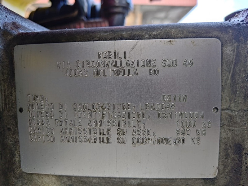 Nobili Ventis 502-1001 T OTF - Pulverizador arrastrado: foto 5 Nobili Ventis 502-1001 T OTF - Pulverizador arrastrado: foto 5