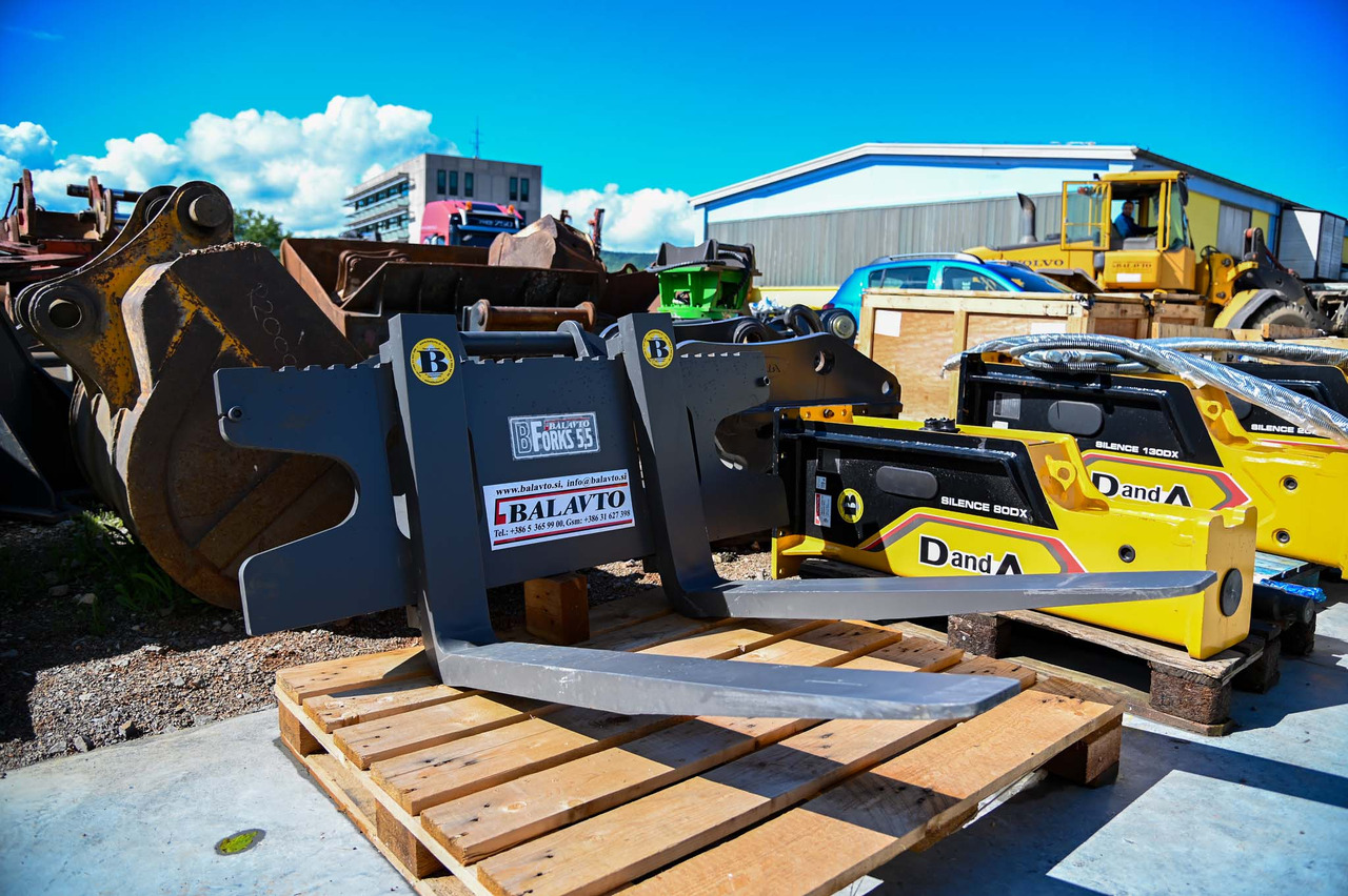 Balavto B-FORKS 5,5 S6 for excavators - Horquillas para Excavadora: foto 1 Balavto B-FORKS 5,5 S6 for excavators - Horquillas para Excavadora: foto 1