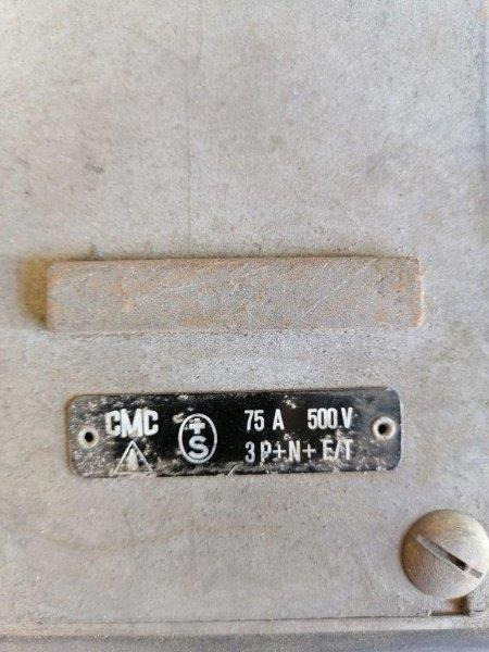 CMC plug connection for Putzmeister PM500 concrete pump - Sistema eléctrico para Camión bomba de hormigón: foto 2 CMC plug connection for Putzmeister PM500 concrete pump - Sistema eléctrico para Camión bomba de hormigón: foto 2