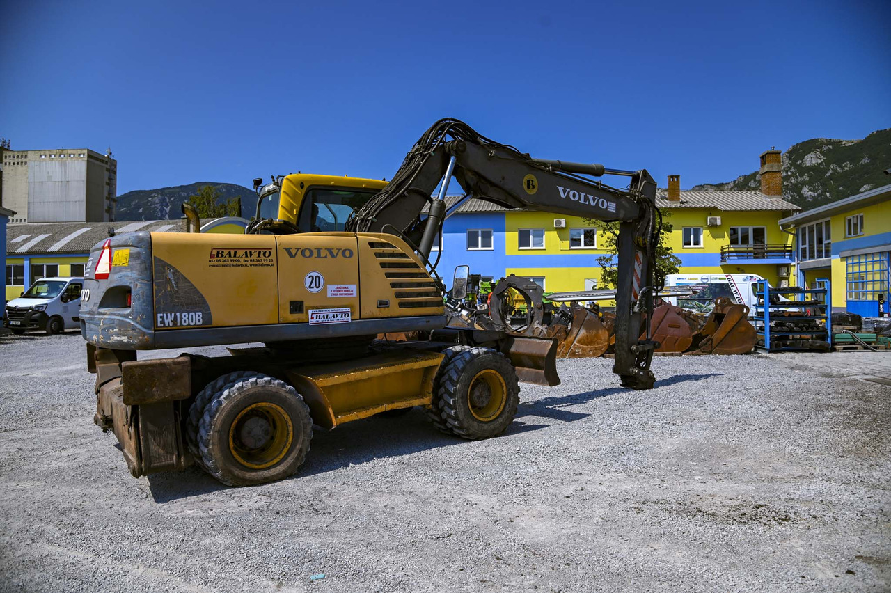 Excavadora de ruedas VOLVO EW180B: foto 7 Excavadora de ruedas VOLVO EW180B: foto 7