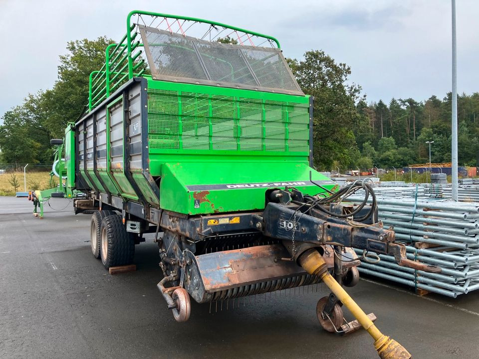 Deutz Fahr Ladewagen FE 6.37 mit Querförderband - Remolque autocargador: foto 3 Deutz Fahr Ladewagen FE 6.37 mit Querförderband - Remolque autocargador: foto 3