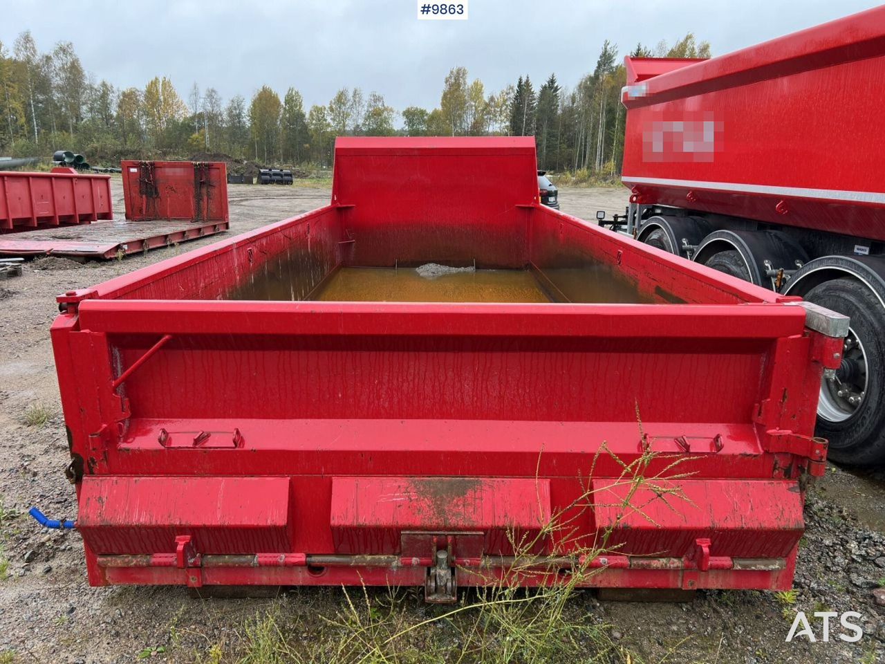 Contenedor de gancho B.K:s Lastväxlarflak - Sparsamt använd: foto 12