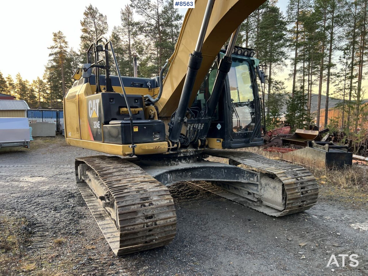 CAT 324 EL with Engcon tiltrotator and bucket (SEE VIDEO) - Excavadora de cadenas: foto 4 CAT 324 EL with Engcon tiltrotator and bucket (SEE VIDEO) - Excavadora de cadenas: foto 4