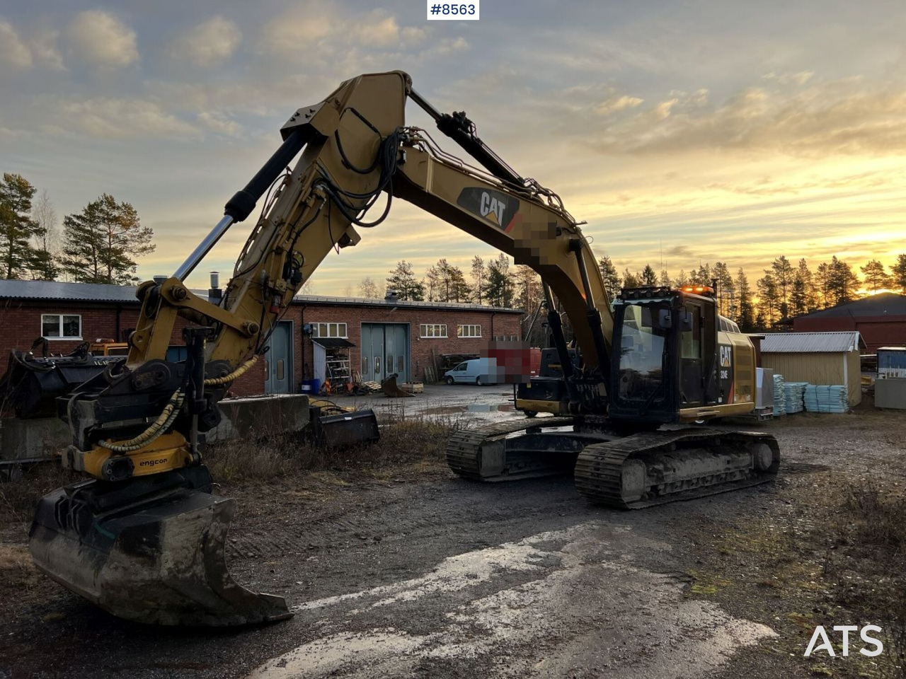 CAT 324 EL with Engcon tiltrotator and bucket (SEE VIDEO) - Excavadora de cadenas: foto 2 CAT 324 EL with Engcon tiltrotator and bucket (SEE VIDEO) - Excavadora de cadenas: foto 2
