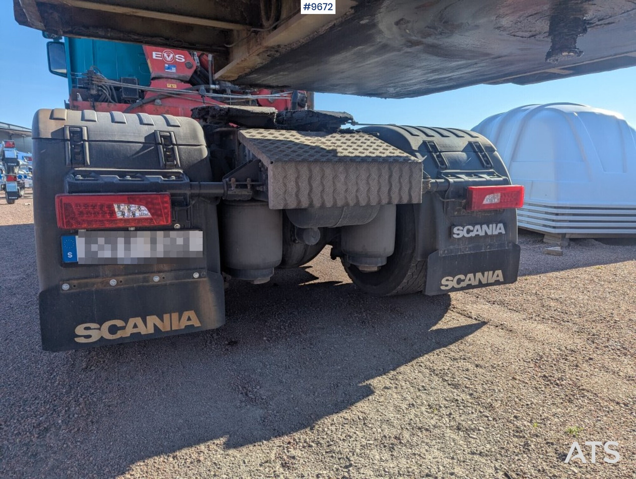 Tractor unit with crane Scania R410 4X2 - Cabeza tractora: foto 3 Tractor unit with crane Scania R410 4X2 - Cabeza tractora: foto 3