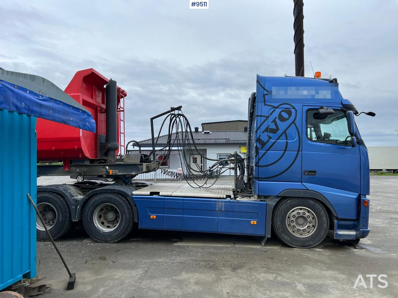Cabeza tractora, Remolque volquete Volvo FH 480 Tractor unit with tipper trailer: foto 15