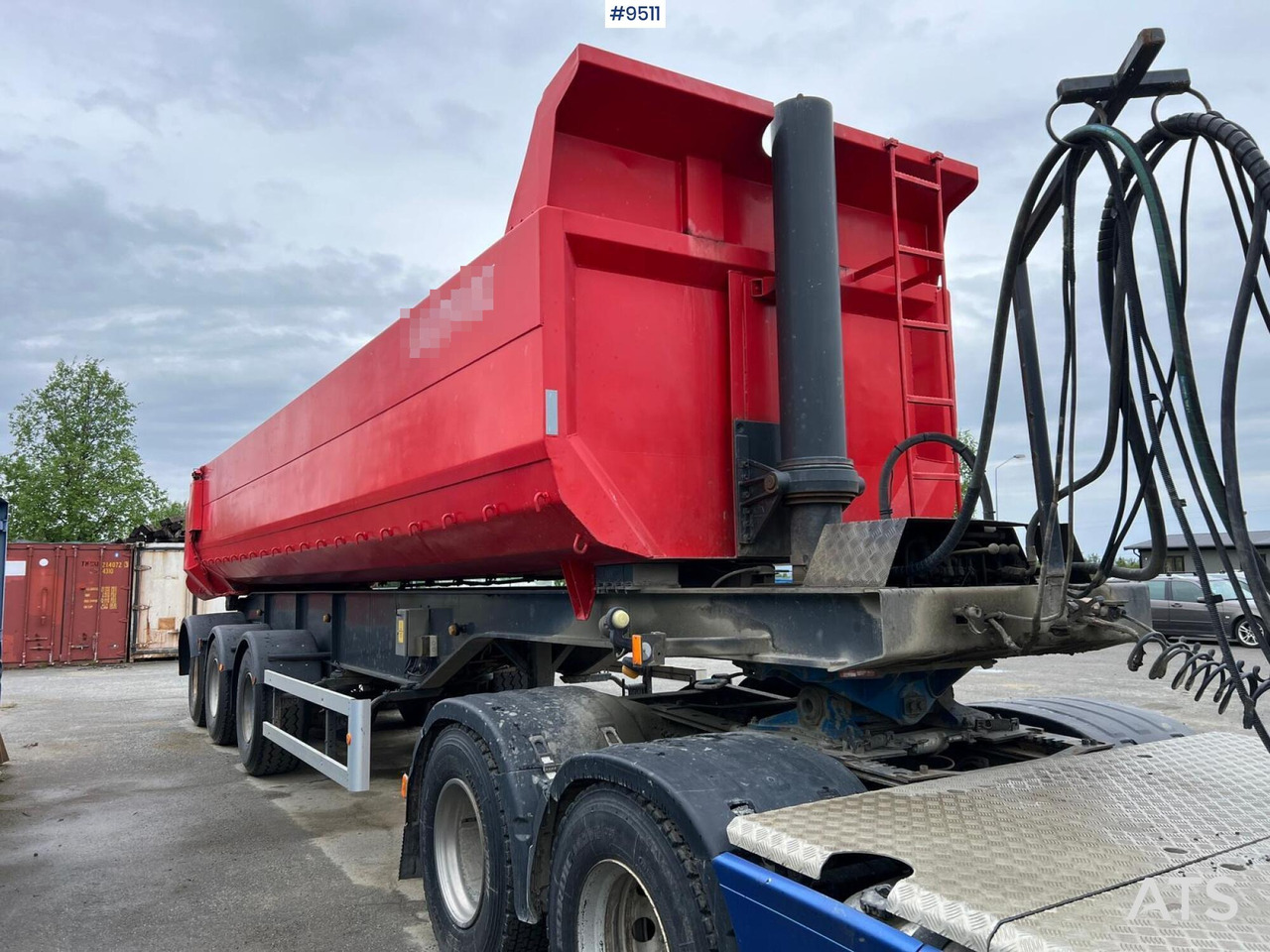 Cabeza tractora, Remolque volquete Volvo FH 480 Tractor unit with tipper trailer: foto 13
