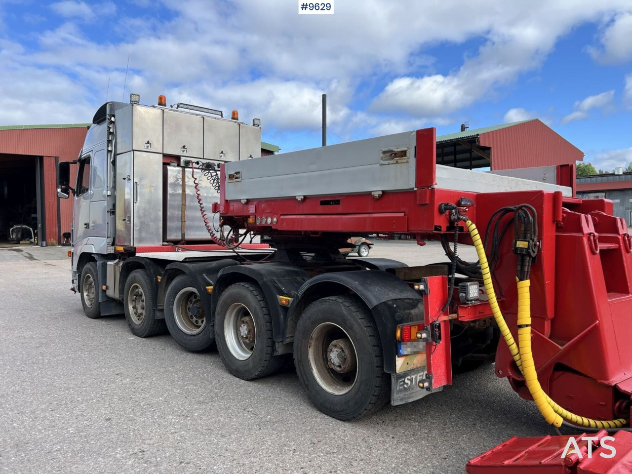 Volvo FH16 5-axle tractor unit, GOLDHOFER STZ-VL 4-41/80 trailer - Cabeza tractora, Semirremolque góndola rebajadas: foto 3 Volvo FH16 5-axle tractor unit, GOLDHOFER STZ-VL 4-41/80 trailer - Cabeza tractora, Semirremolque góndola rebajadas: foto 3