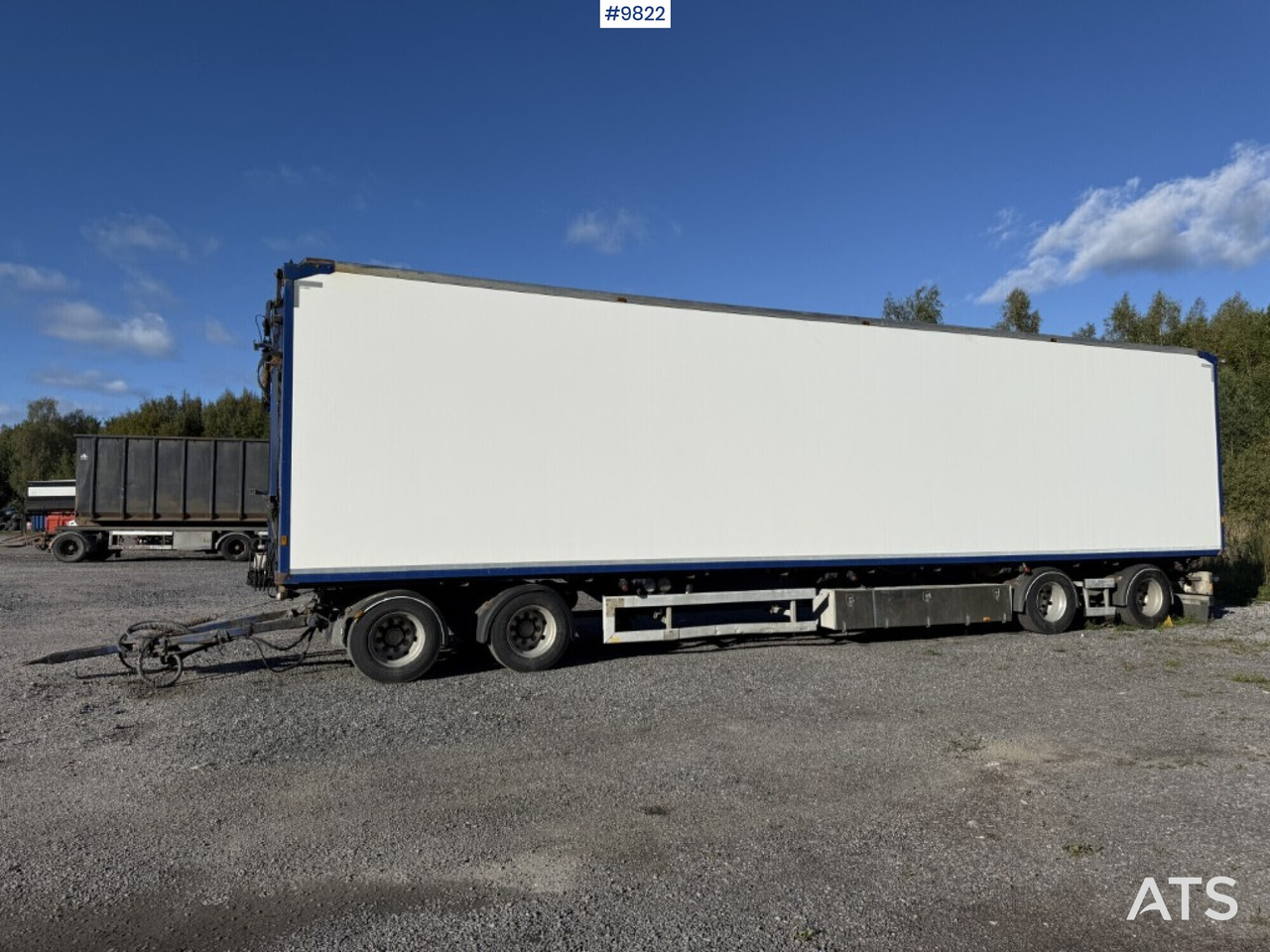 Chipper Trailer EKSJÖVAGNEN FS 18-20 - Remolque caja cerrada: foto 3 Chipper Trailer EKSJÖVAGNEN FS 18-20 - Remolque caja cerrada: foto 3