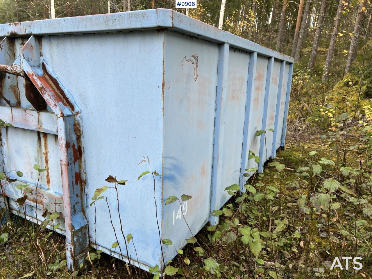 Contenedor de gancho Containerflak / lastväxlarflak: foto 10