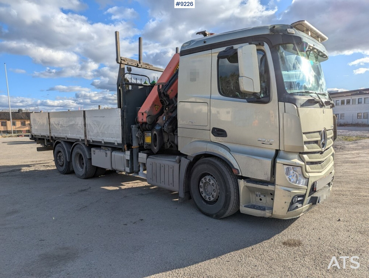 Crane Truck Mercedes-Benz Actros 2542 - Camión caja abierta, Camión grúa: foto 2 Crane Truck Mercedes-Benz Actros 2542 - Camión caja abierta, Camión grúa: foto 2