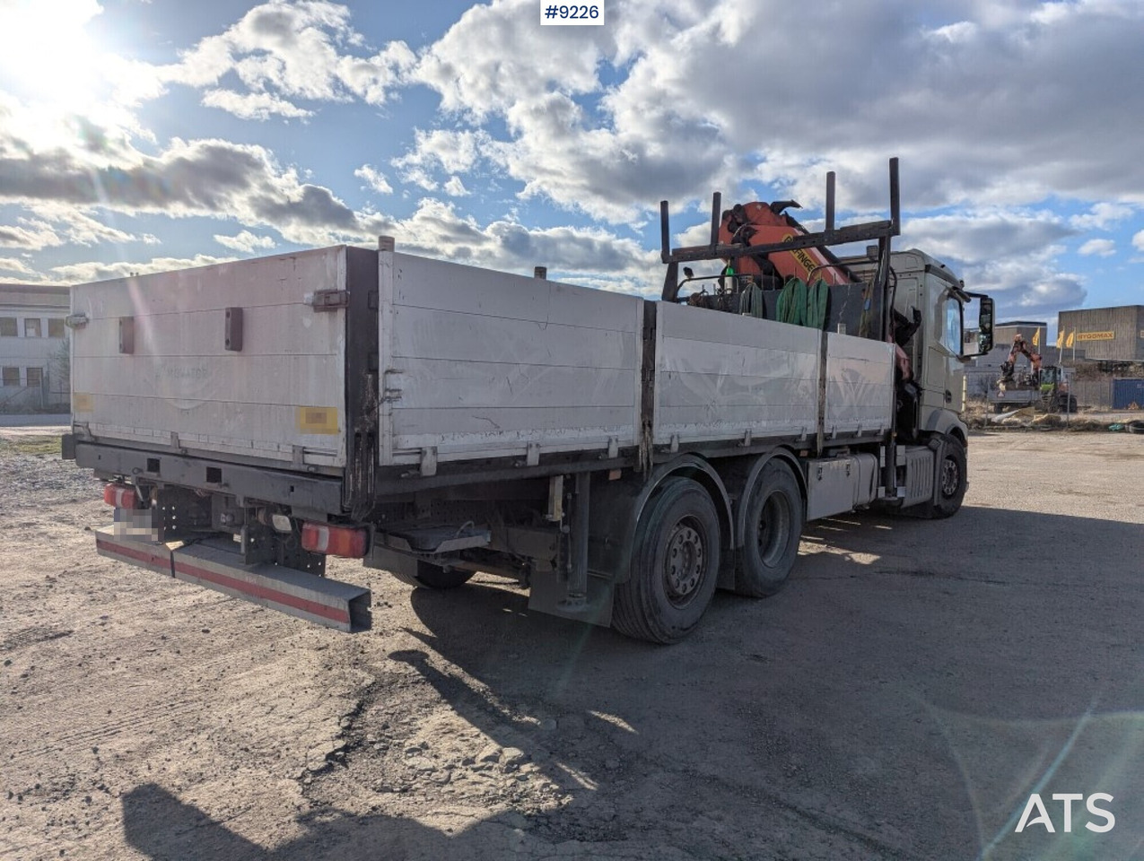 Crane Truck Mercedes-Benz Actros 2542 - Camión caja abierta, Camión grúa: foto 4 Crane Truck Mercedes-Benz Actros 2542 - Camión caja abierta, Camión grúa: foto 4