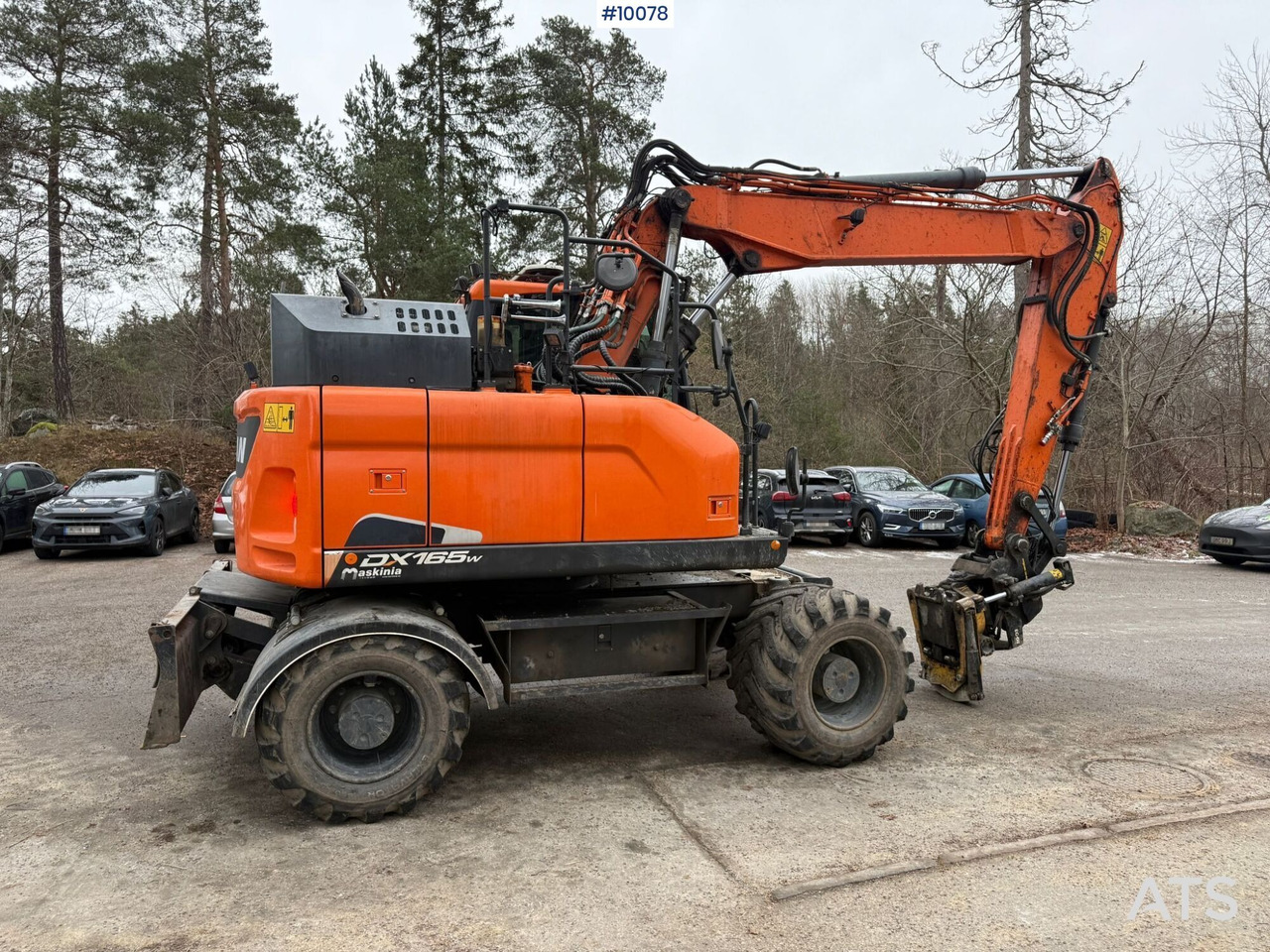 Doosan DX165W-5 Wheeled excavator (VIDEO) - Excavadora de ruedas: foto 4 Doosan DX165W-5 Wheeled excavator (VIDEO) - Excavadora de ruedas: foto 4