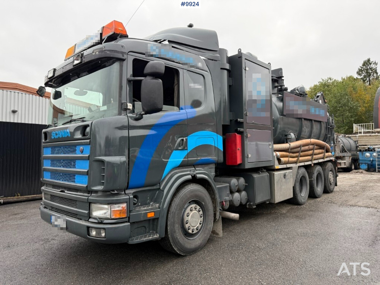 Dry vacuum loader Scania R114 8x4 - Limpieza de alcantarillado: foto 3 Dry vacuum loader Scania R114 8x4 - Limpieza de alcantarillado: foto 3