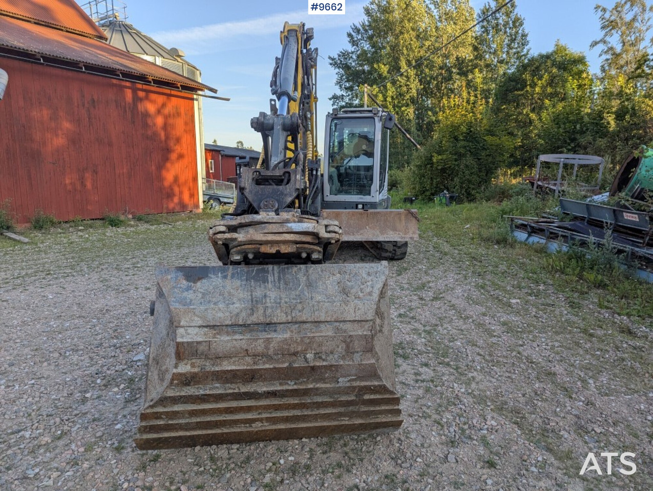 Excavadora de cadenas Excavator Wacker Neuson ET90, Tiltrotator, buckets (Video): foto 8