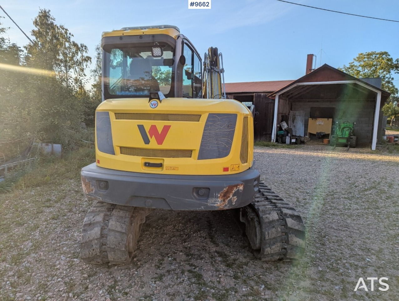 Excavadora de cadenas Excavator Wacker Neuson ET90, Tiltrotator, buckets (Video): foto 6