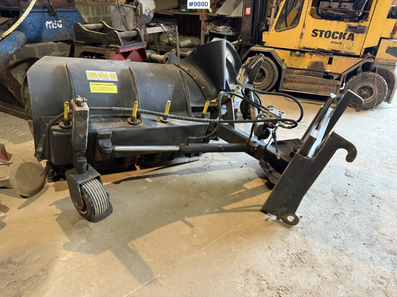 Folding plow - Uni-Väg UV-280 - Stora BM - Cuchilla quitanieves: foto 4 Folding plow - Uni-Väg UV-280 - Stora BM - Cuchilla quitanieves: foto 4