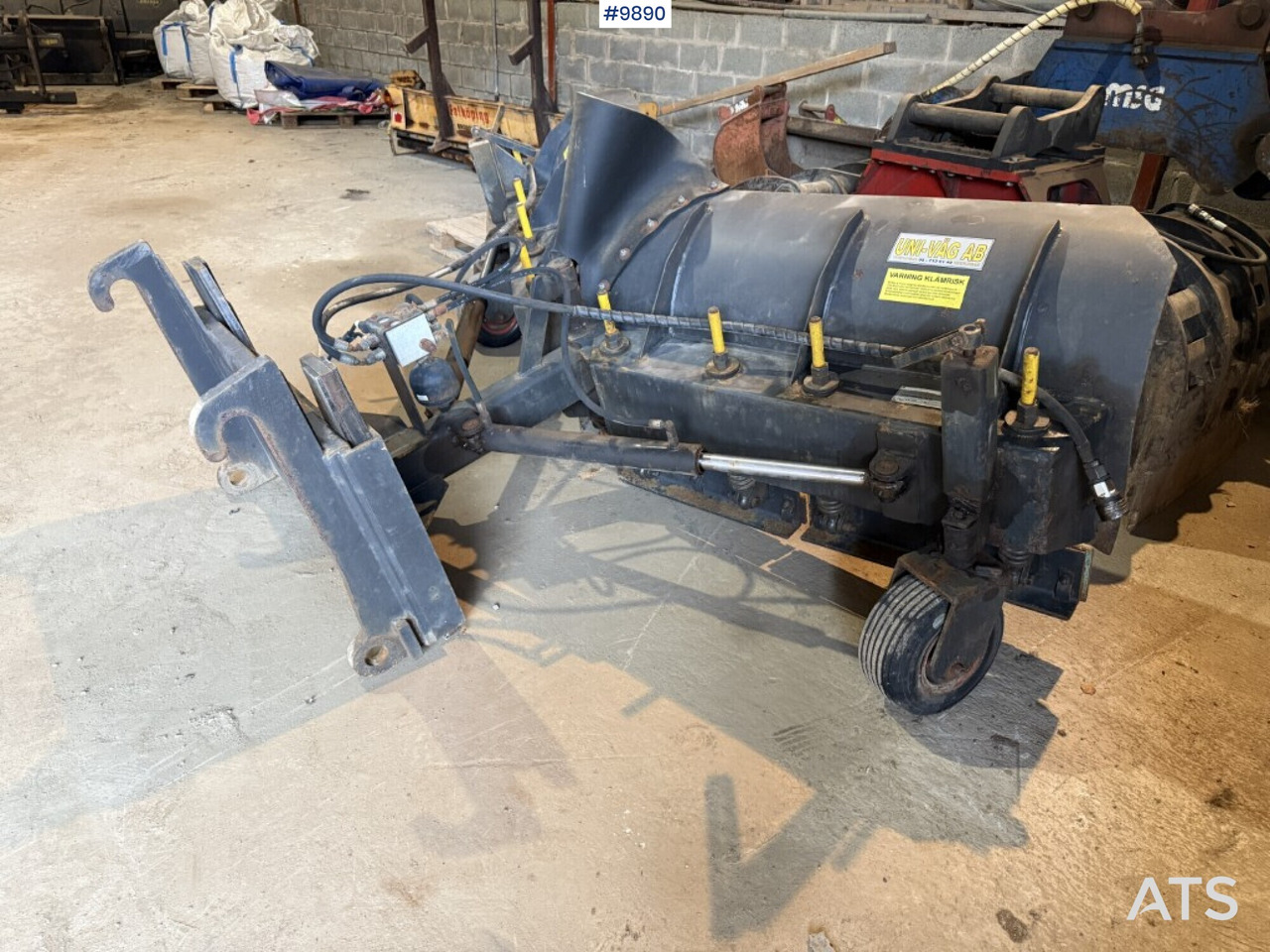 Folding plow - Uni-Väg UV-280 - Stora BM - Cuchilla quitanieves: foto 3 Folding plow - Uni-Väg UV-280 - Stora BM - Cuchilla quitanieves: foto 3