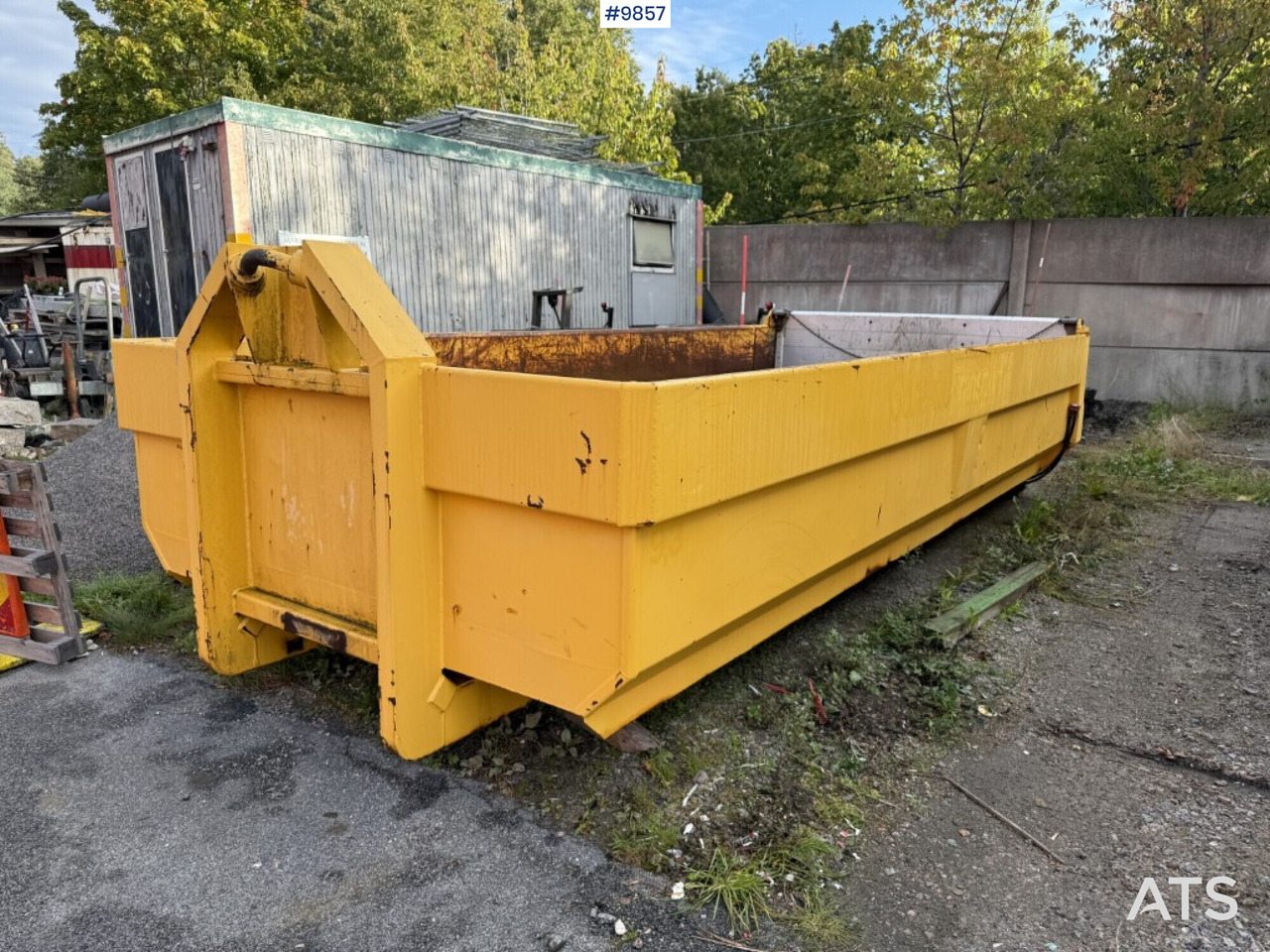 Gravel flatbed Zetterbergs - Contenedor de gancho: foto 1 Gravel flatbed Zetterbergs - Contenedor de gancho: foto 1