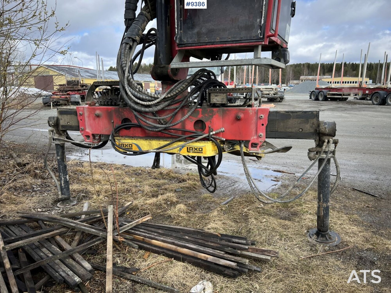 HIAB LOGLIFT F108 ST 96 Timber crane / logging crane - Grúa para camión: foto 4 HIAB LOGLIFT F108 ST 96 Timber crane / logging crane - Grúa para camión: foto 4