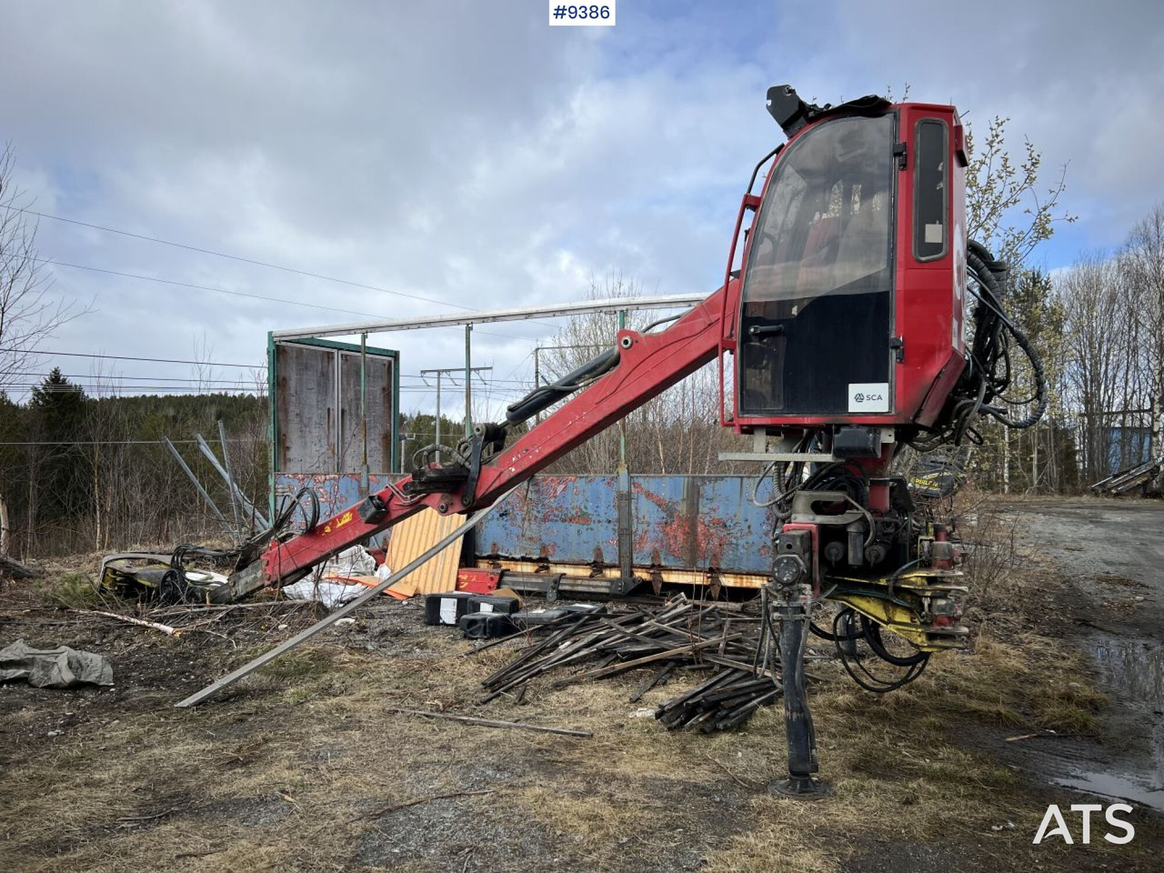 HIAB LOGLIFT F108 ST 96 Timber crane / logging crane - Grúa para camión: foto 1 HIAB LOGLIFT F108 ST 96 Timber crane / logging crane - Grúa para camión: foto 1
