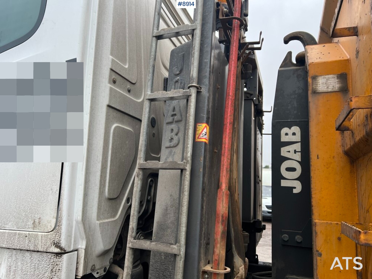 Hooklift Truck Mercedes-Benz Arocs with plow attachments - Camión multibasculante: foto 5 Hooklift Truck Mercedes-Benz Arocs with plow attachments - Camión multibasculante: foto 5