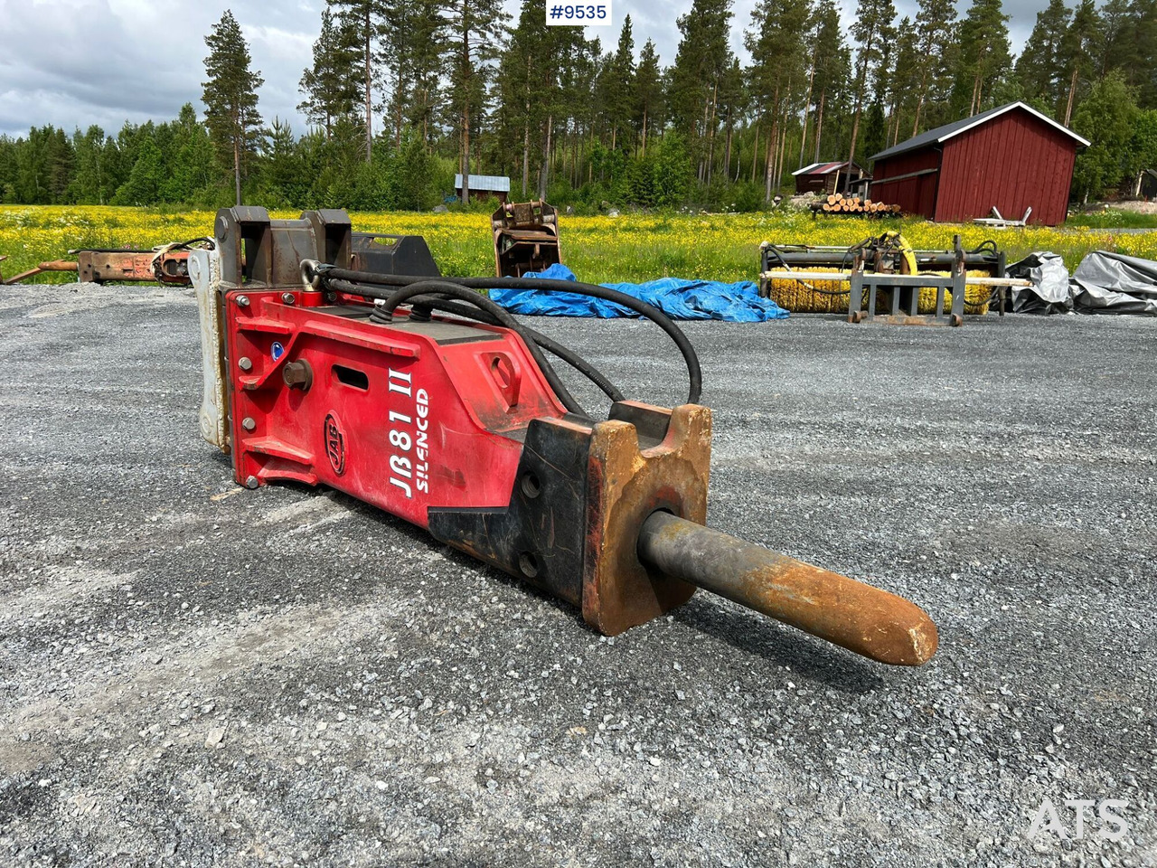 JAB JB81 Hydraulic hammer S70 - Martillo hidráulico para Maquinaria de construcción: foto 2 JAB JB81 Hydraulic hammer S70 - Martillo hidráulico para Maquinaria de construcción: foto 2