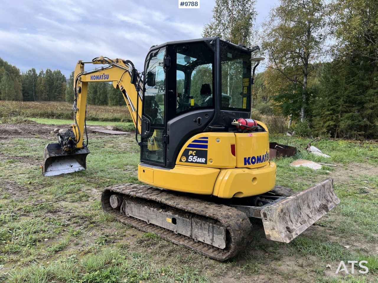 KOMATSU PC55MR-5E0 Excavator with attachments (SEE VIDEO) - Miniexcavadora: foto 3 KOMATSU PC55MR-5E0 Excavator with attachments (SEE VIDEO) - Miniexcavadora: foto 3
