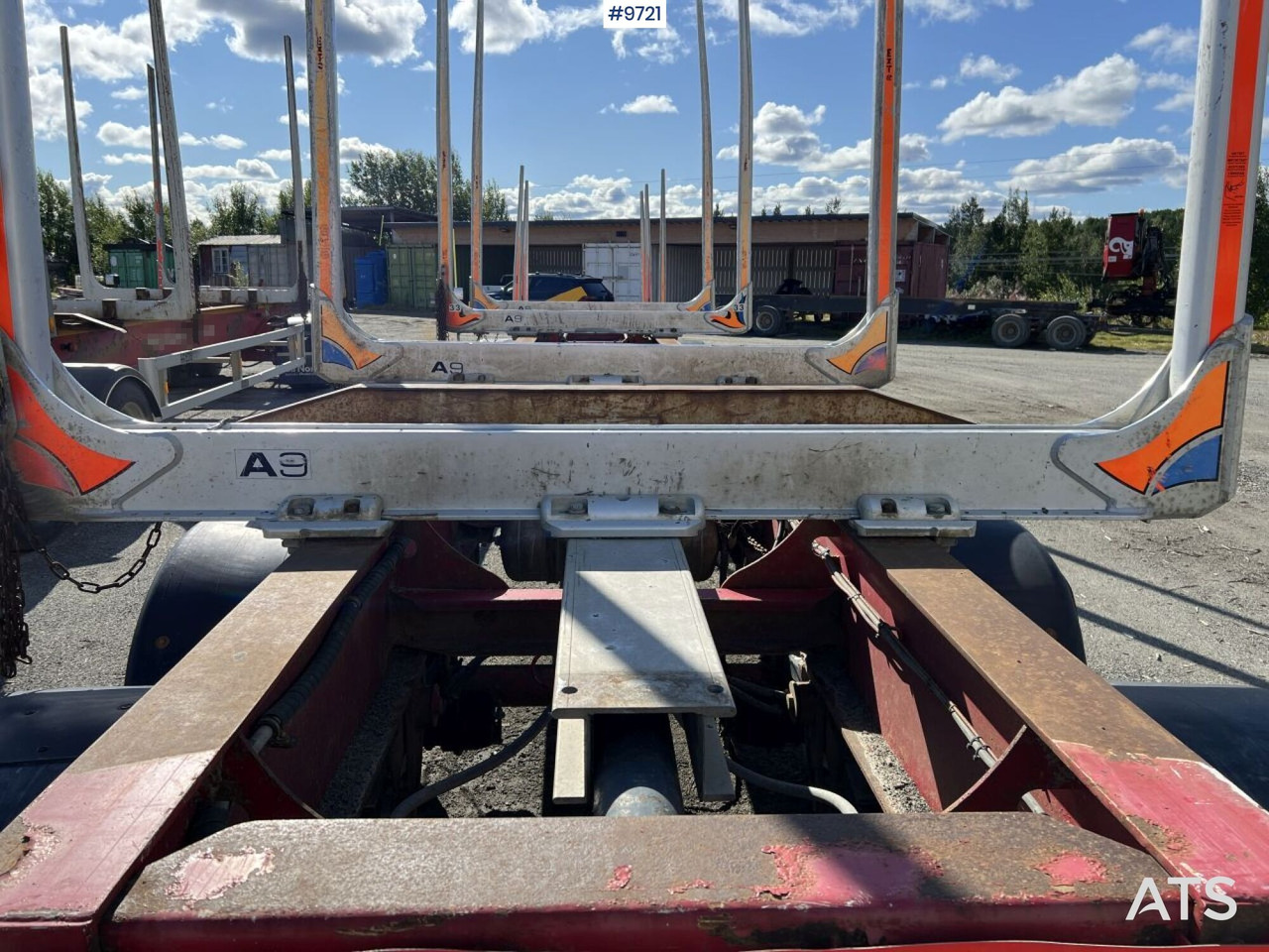 Kilafors SBB4A-36-105 Timber wagon - Remolque maderero: foto 5 Kilafors SBB4A-36-105 Timber wagon - Remolque maderero: foto 5