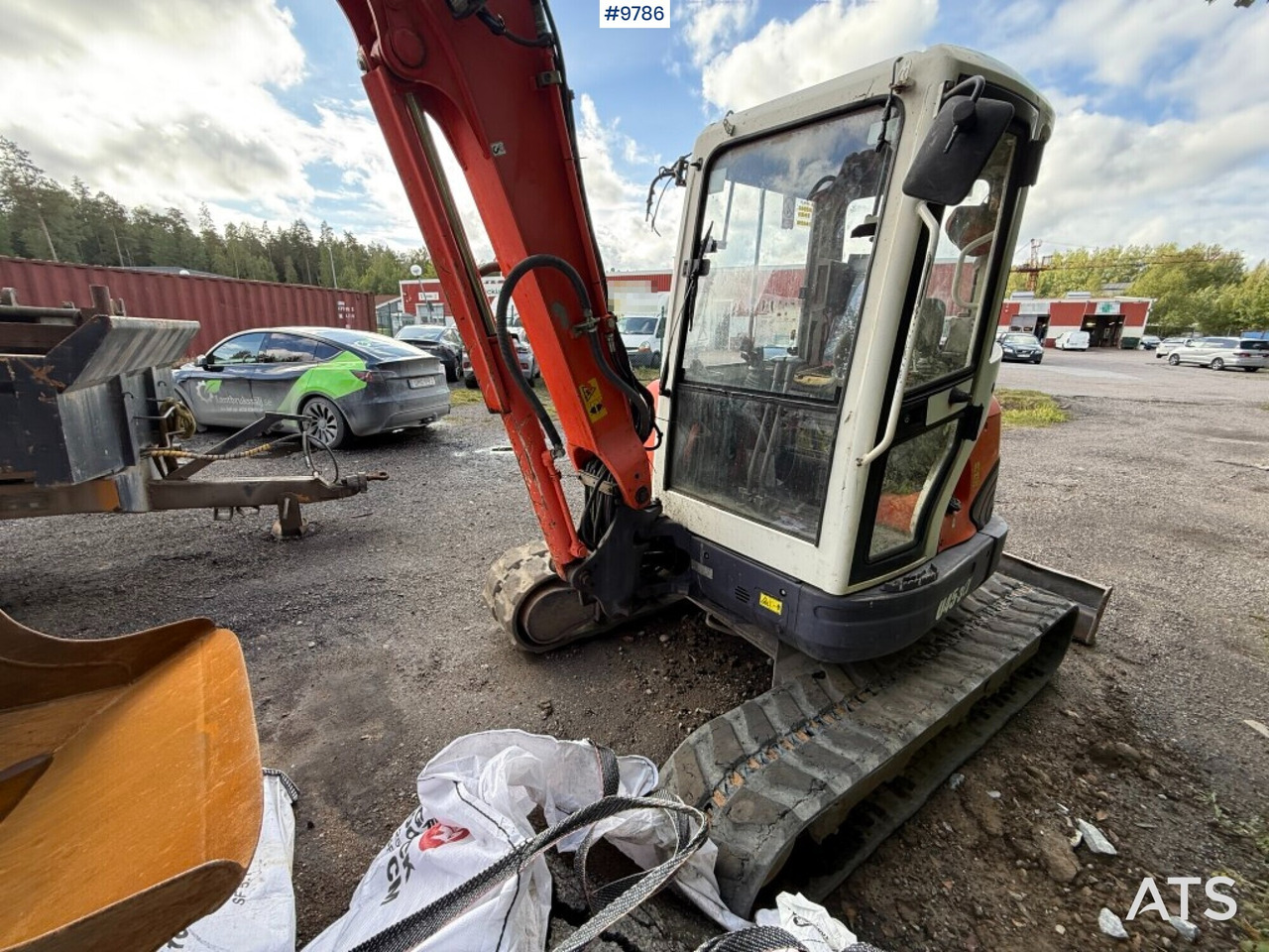 Kubota U45-3a crawler excavator with tiltrotator and buckets - Miniexcavadora: foto 3 Kubota U45-3a crawler excavator with tiltrotator and buckets - Miniexcavadora: foto 3
