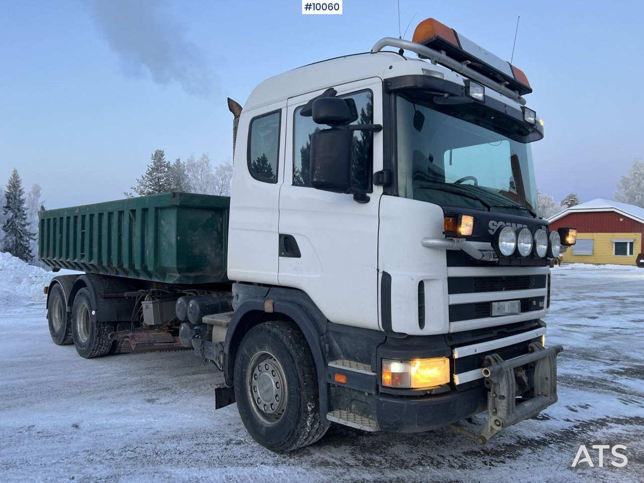 SCANIA R164 Tipper truck with plow equipment (VIDEO) - Camión volquete: foto 5 SCANIA R164 Tipper truck with plow equipment (VIDEO) - Camión volquete: foto 5