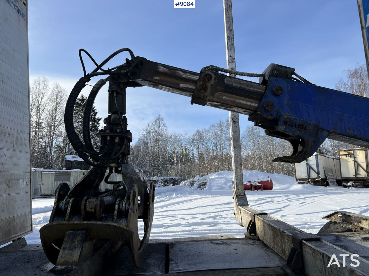SCANIA R580 6X4 Logging truck with crane (VIDEO) - Camión forestal: foto 4 SCANIA R580 6X4 Logging truck with crane (VIDEO) - Camión forestal: foto 4