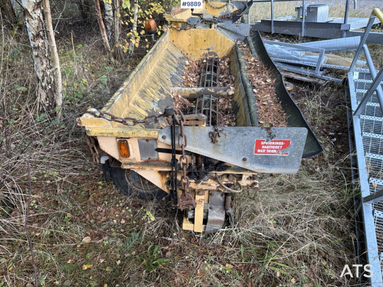 Sand spreader - Friggeråkers Verkstäder - Esparcidor de sal: foto 4 Sand spreader - Friggeråkers Verkstäder - Esparcidor de sal: foto 4