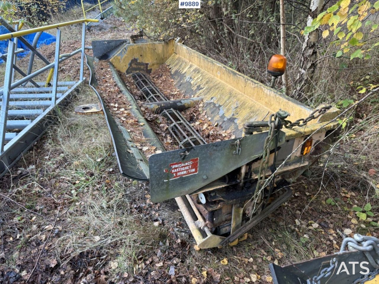 Sand spreader - Friggeråkers Verkstäder - Esparcidor de sal: foto 2 Sand spreader - Friggeråkers Verkstäder - Esparcidor de sal: foto 2