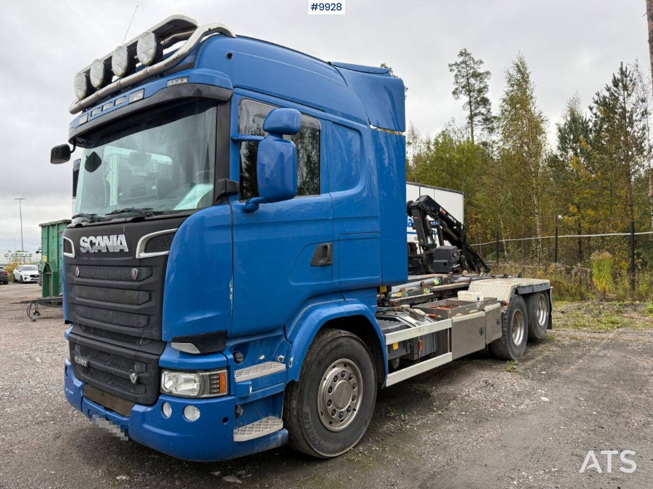 Scania R580 Hook truck - Camión multibasculante: foto 1 Scania R580 Hook truck - Camión multibasculante: foto 1